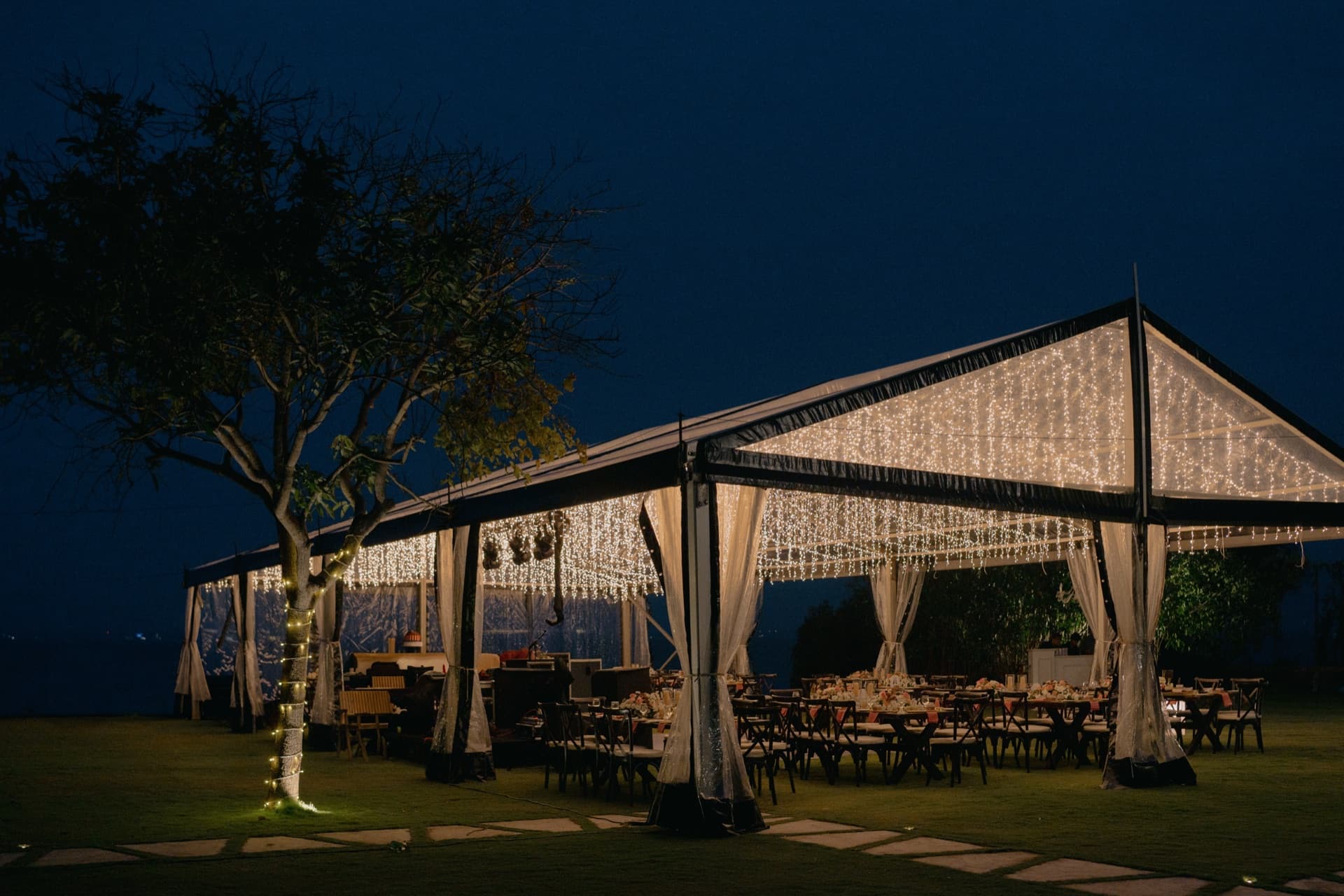 Anne Suppliers event marquee in Sri Lanka