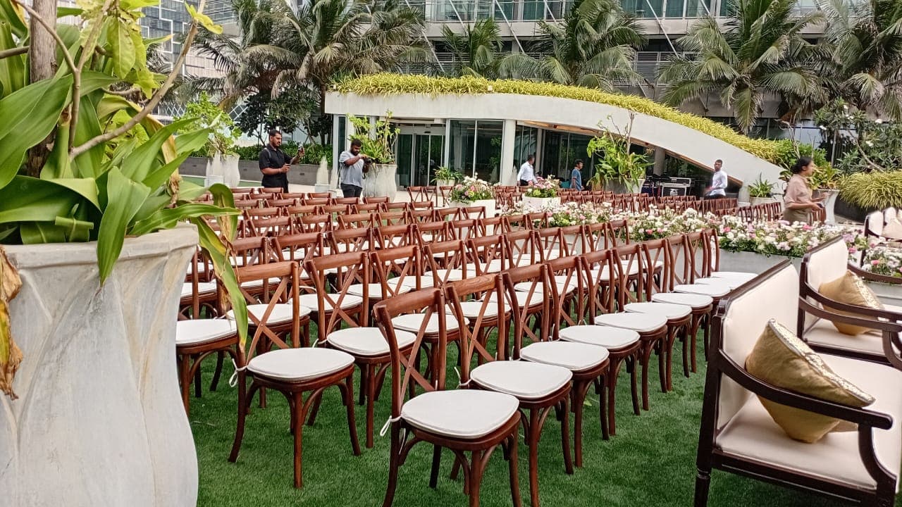 Cross Back Chairs