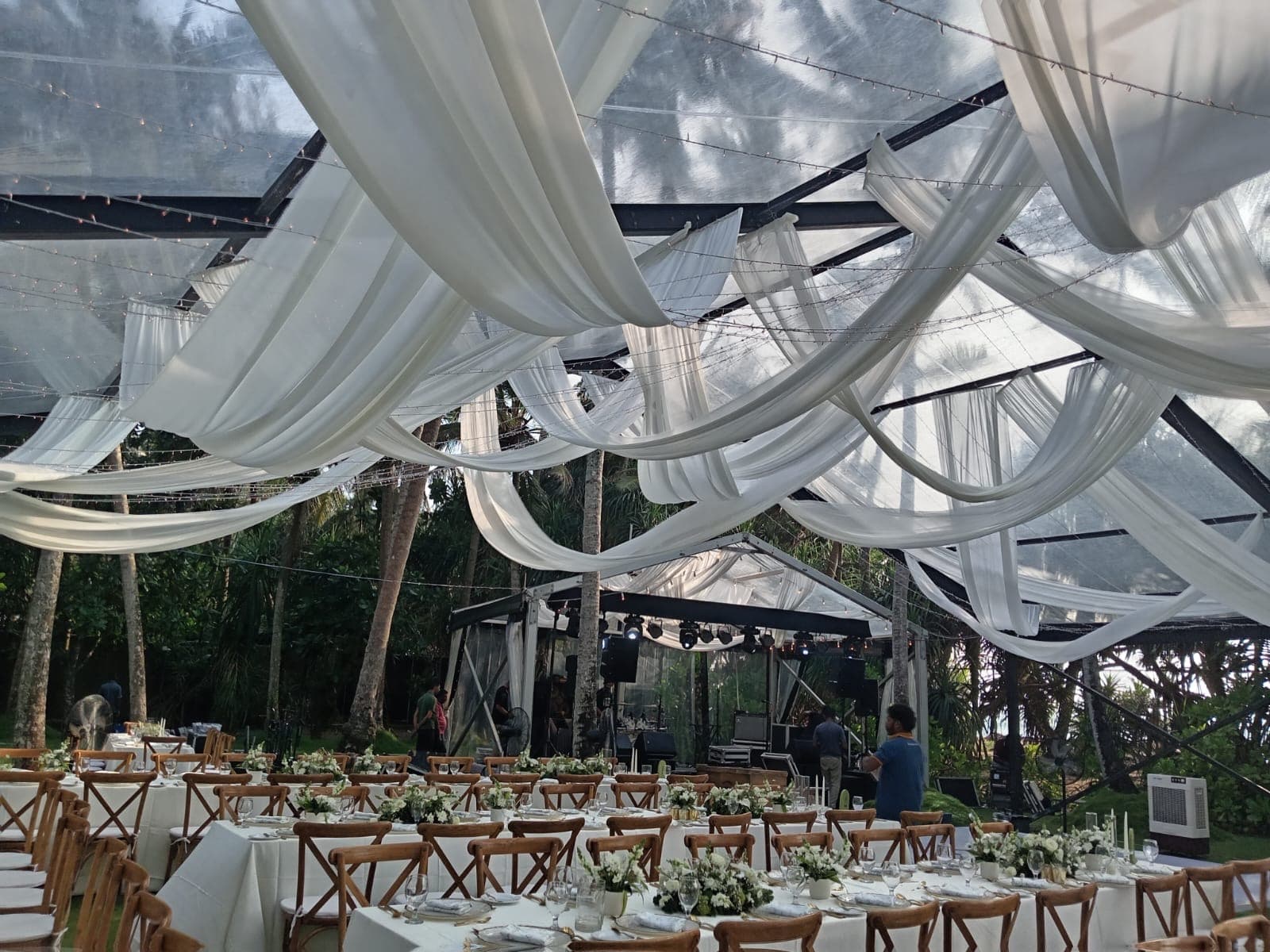 Marquee Drapings
